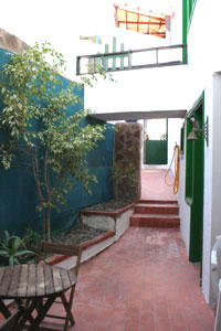 Apartment & studio entrance path